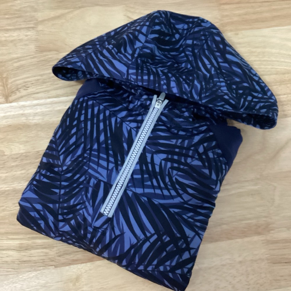 Boys Peter Millar Hyperlight Weld Hybrid Half-Zip Golf Hoodie Pullover - M (9/10